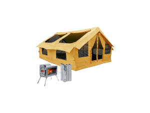 Inflatable Tents for Camping with Stove Jack