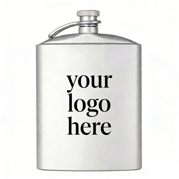Customized-Titanium Hip Flask and Funnel 248ml/8.73 fl oz
