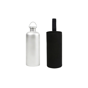 Titanium Hip Flask and Funnel 248ml/8.73 fI oz